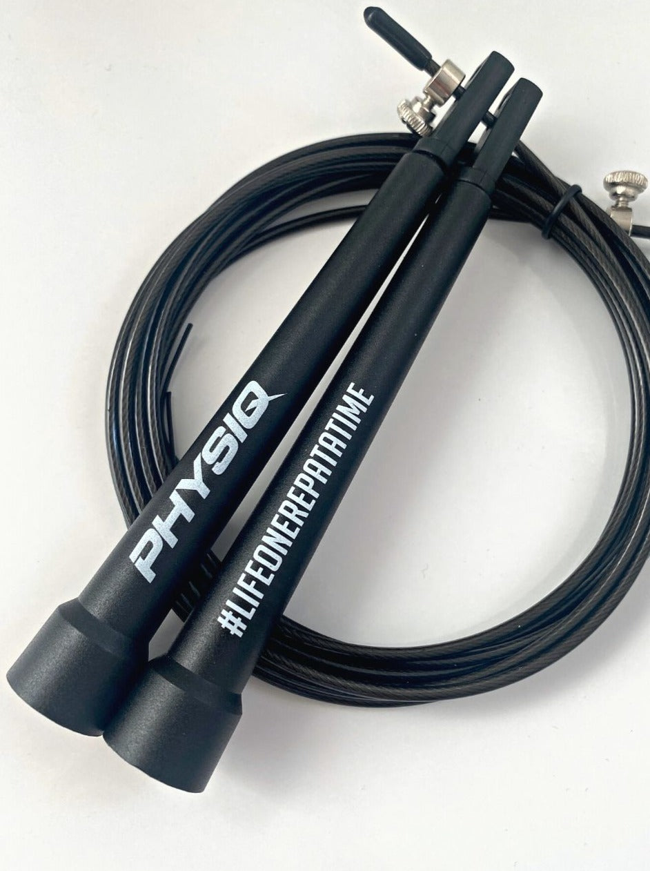 Ultra Speed PVC Skipping Rope - Black