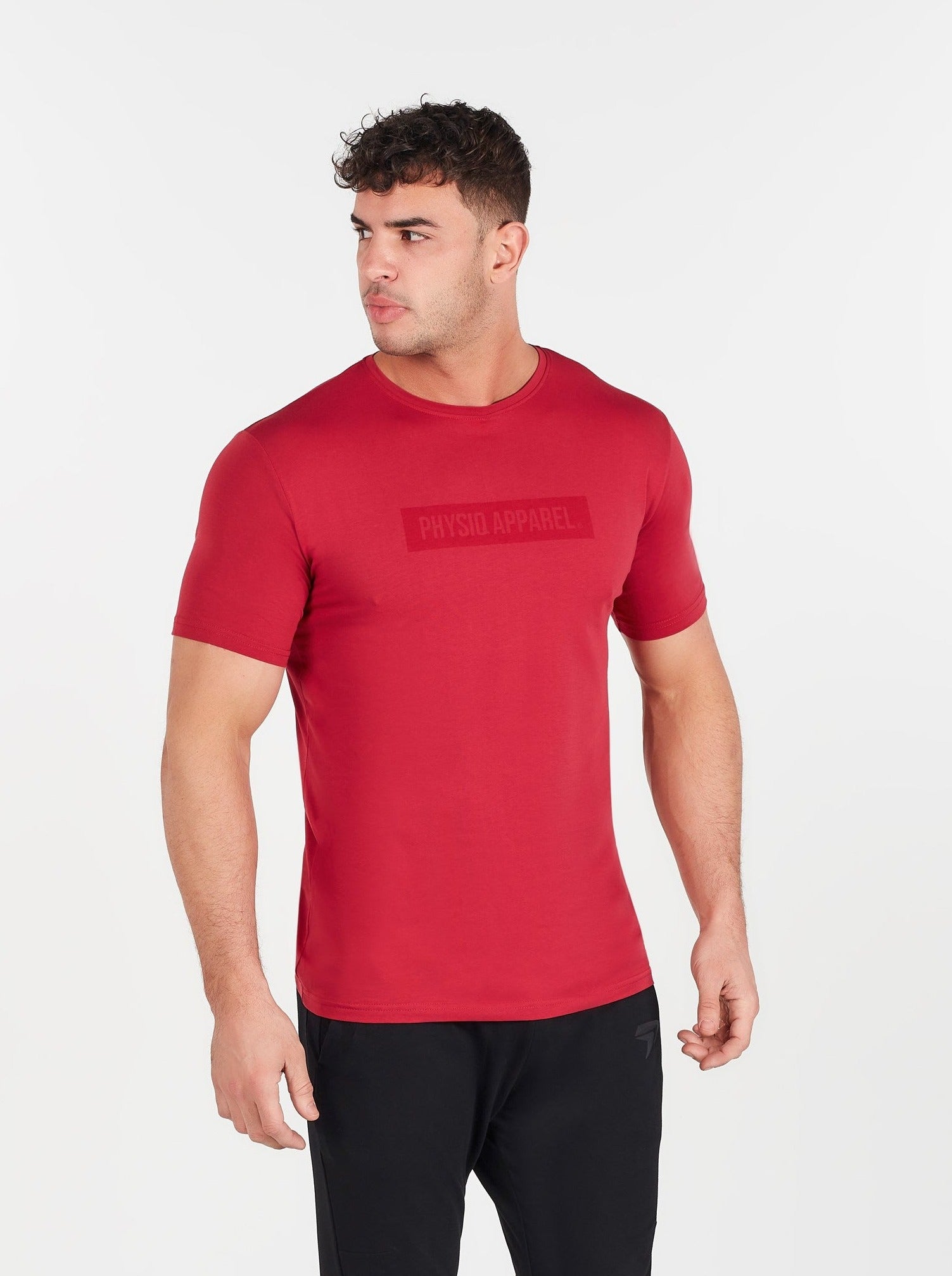 Block TShirt - Faded Red