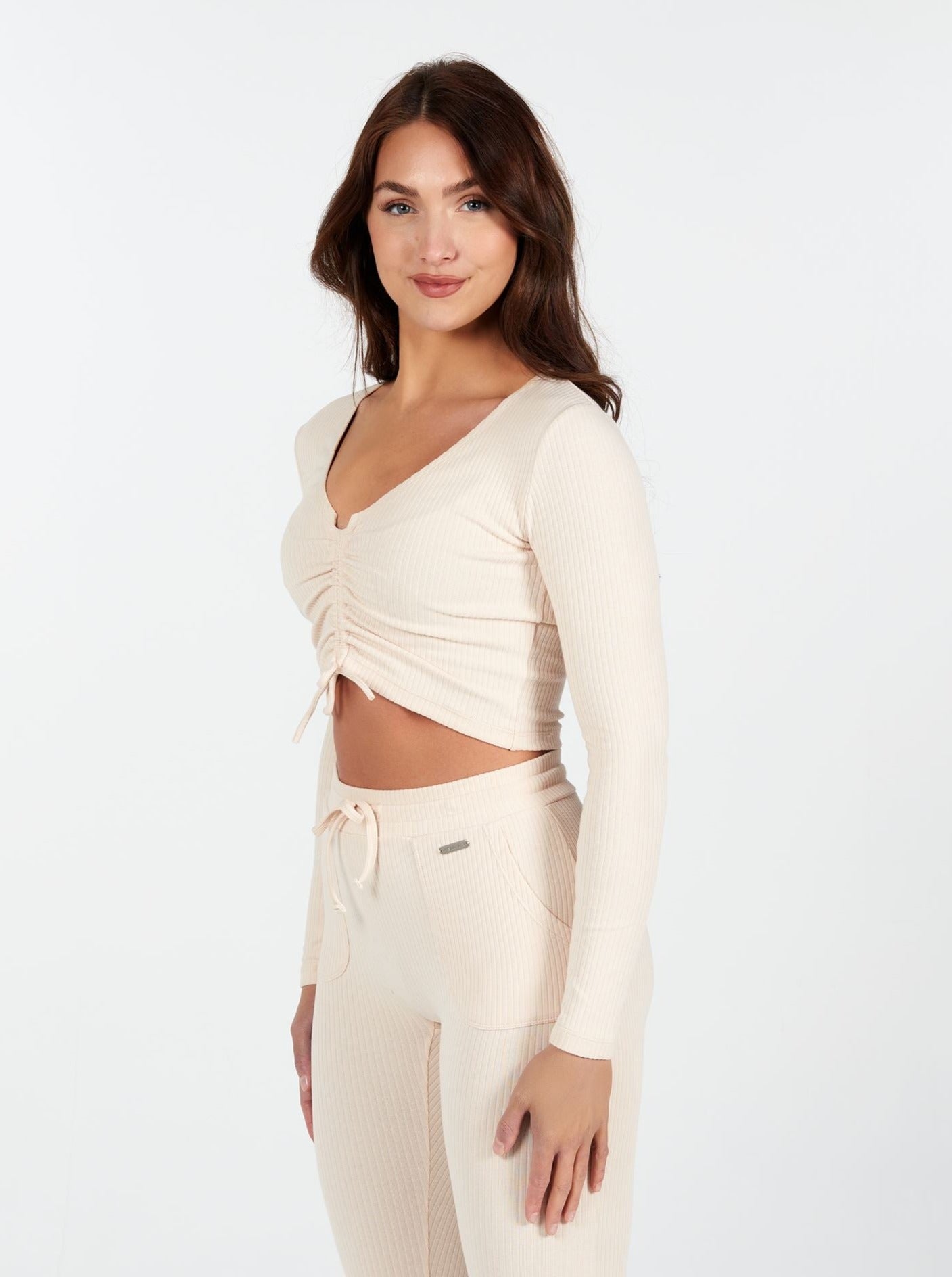 Everyday Lounge 2.0 Crop Top - Shell